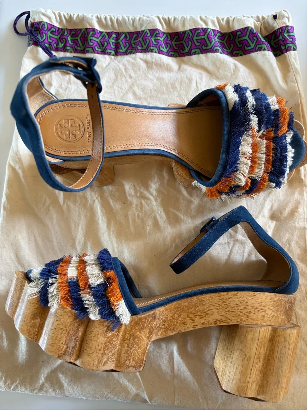 Tory Burch bold platform